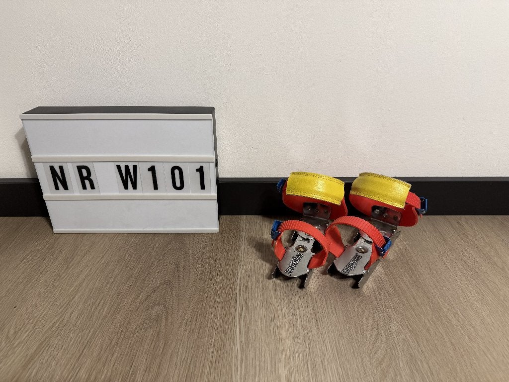 Nijdam Bob Skates Glij-ijzers 24 t/m 34, Sport en Fitness, Gebruikt, Overige typen, Ophalen of Verzenden, Nijdam