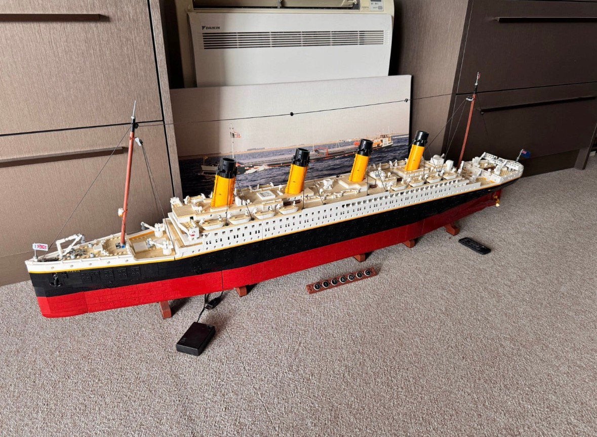 Lego titanic 10294 met verlichting