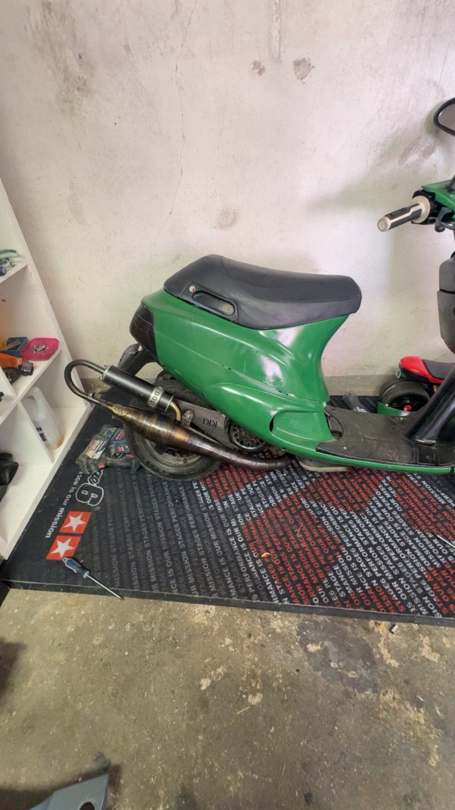 ddl streat 50cc-70cc, Fietsen en Brommers, Brommeronderdelen | Scooters, Piaggio, Uitlaat, Ophalen of Verzenden, Zo goed als nieuw