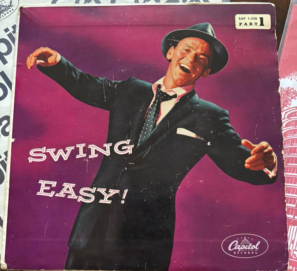 EP Frank Sinatra - Swing easy!, Ophalen of Verzenden, Gebruikt, Overige formaten