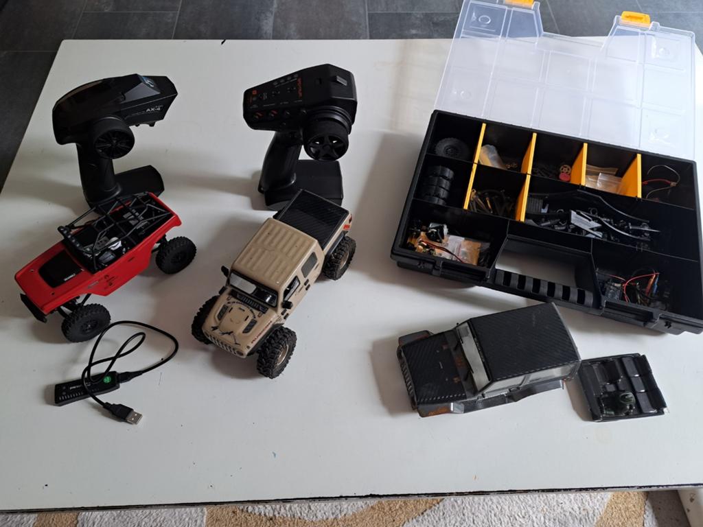 Complete axial scx24 hobby, Hobby en Vrije tijd, Modelbouw | Radiografisch | Auto's, Elektro, Gebruikt, Auto offroad, Ophalen of Verzenden