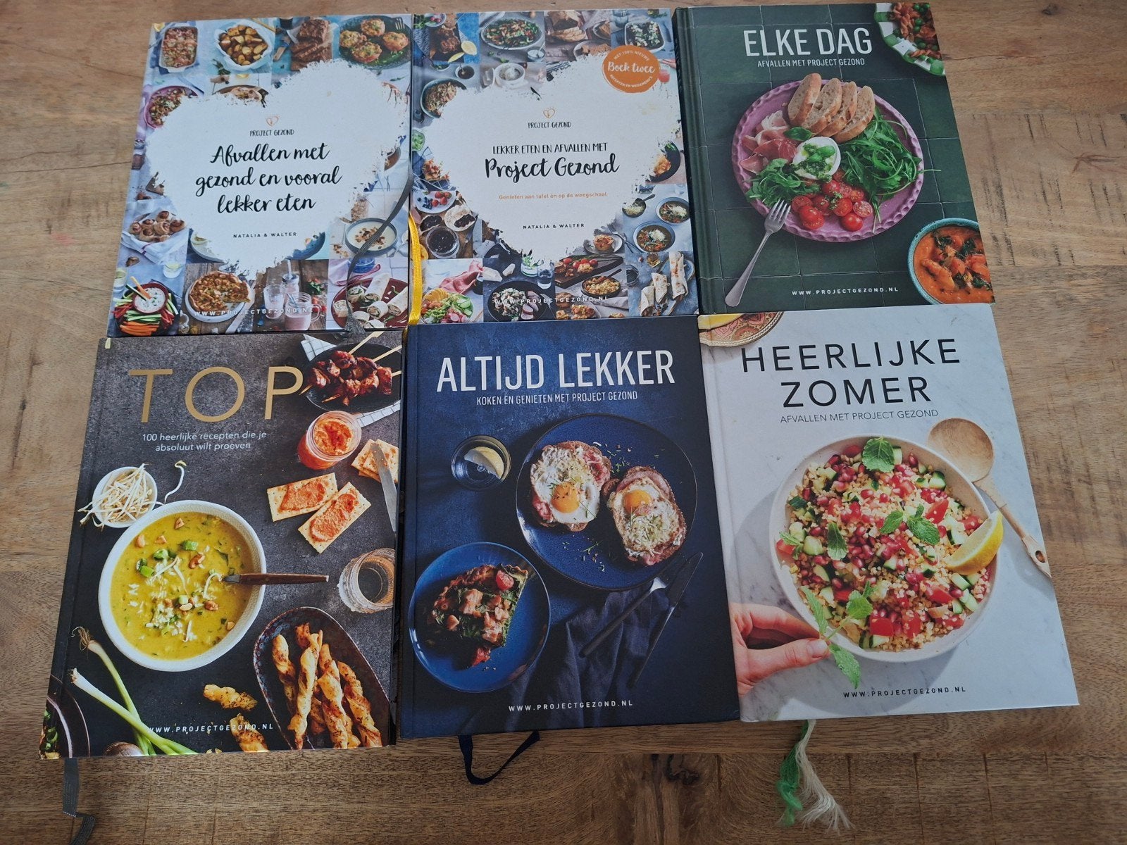 Project Gezond Kookboeken, Verzenden, Gelezen, Overige gebieden, Gezond koken