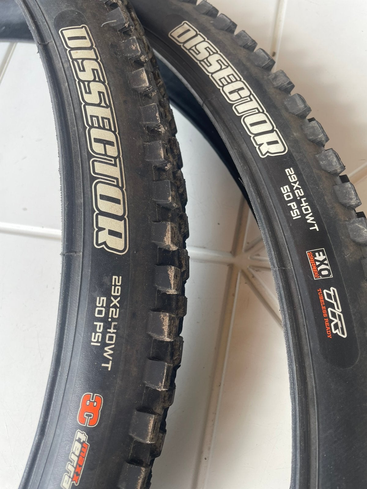 Mtb buitenband Maxxis Dissector 29x2.40, Ophalen of Verzenden, Zo goed als nieuw