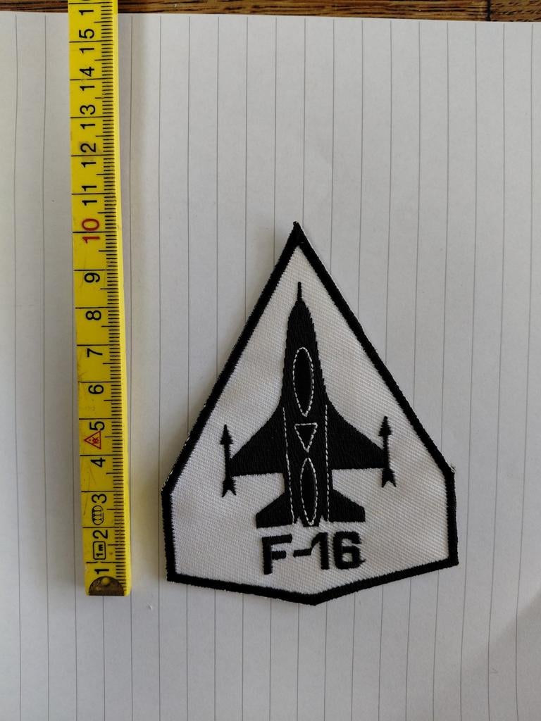 F-16 Patch - Militair embleem, Ophalen of Verzenden, Zo goed als nieuw