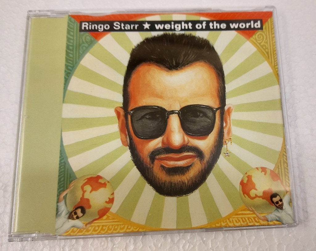 Ringo Starr NIEUW CD-SINGLE Weight of the world Beatles, Ophalen of Verzenden, Pop, Nieuw in verpakking, Eerste persing