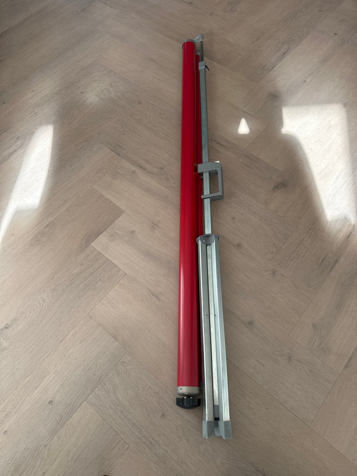 Projectiescherm met statief - Handmatig, Audio, Tv en Foto, Ophalen, Handmatig, Gebruikt