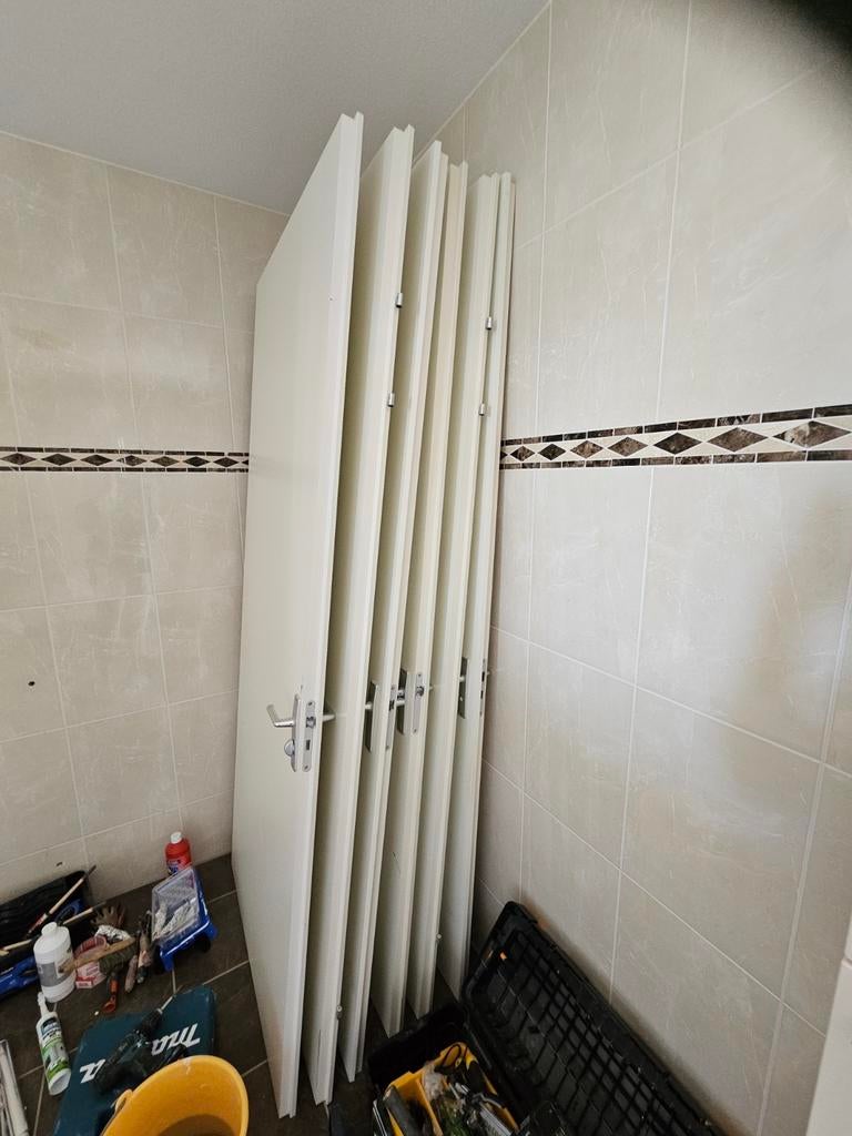 5 deuren over na verbouwing 231x95cm, Ophalen, Rolsteiger of Kamersteiger, Minder dan 2 meter