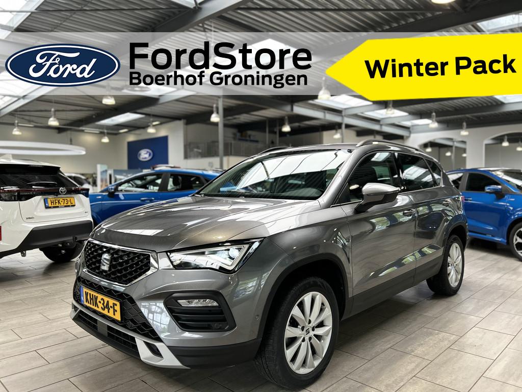 SEAT Ateca 1.5 TSI 150pk Style Business Intense | Winterpack, Auto's, Seat, Bedrijf, Te koop, Ateca, ABS, Achteruitrijcamera, Adaptive Cruise Control