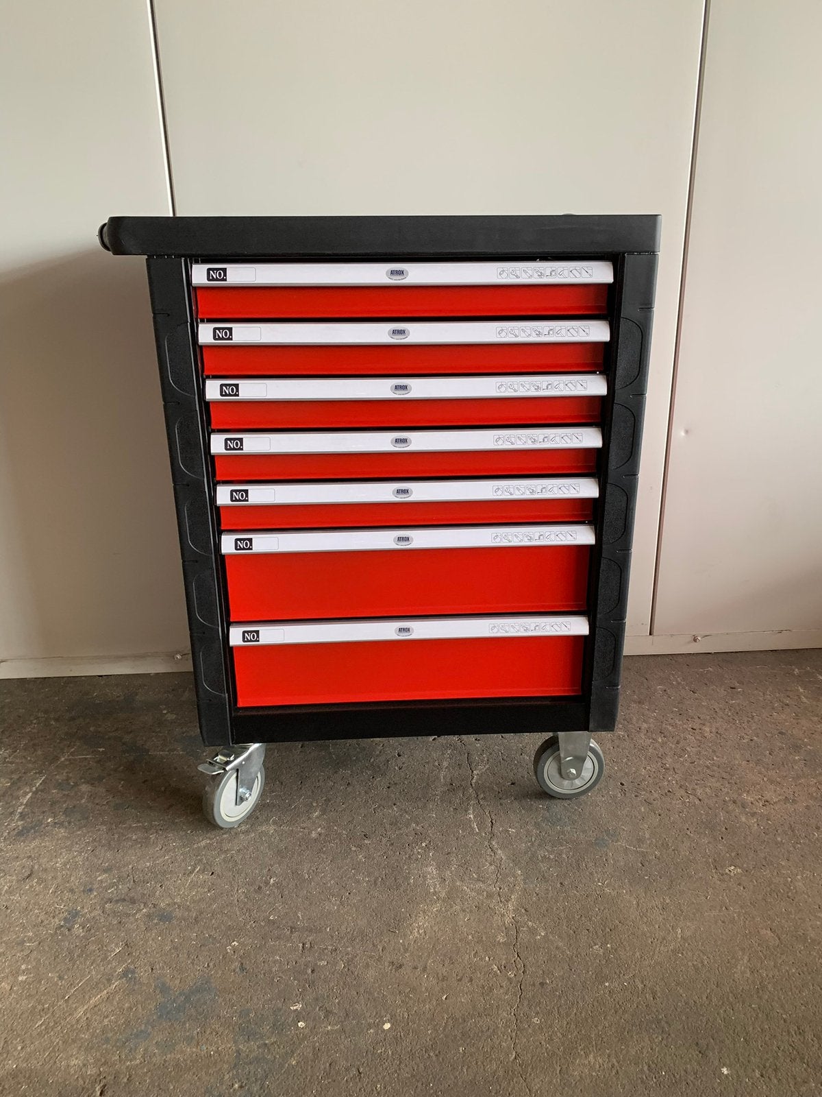 Nieuwe gereedschapswagen atrox / gereedschapskar / kist, Ophalen, ., Nieuw, Gevuld