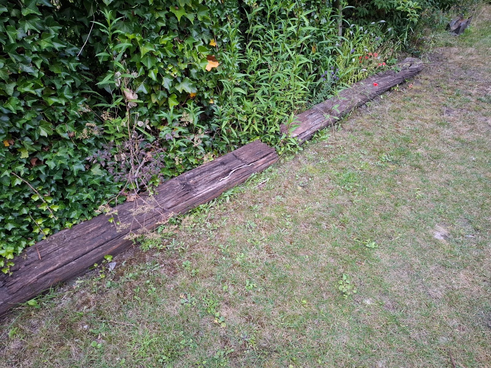 Spoorbielzen, Tuin en Terras, Bielzen en Borders, Ophalen, Gebruikt, Hout