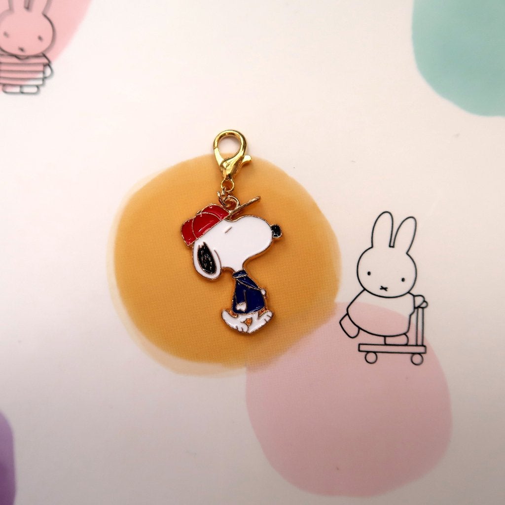 Snoopy Peanuts Comics clip-on hangertje, Verzenden, Snoopy, Nieuw, Beeldje of Figuurtje