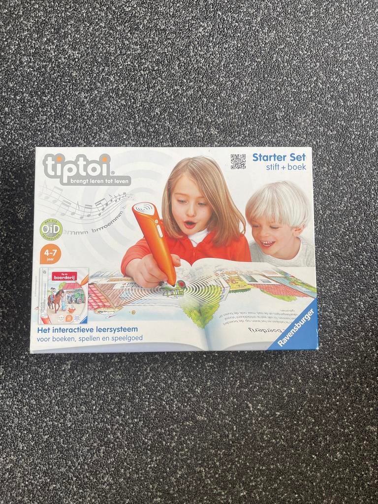 Tiptoi Starter Set Stift + Boek 'Op de boerderij', Kinderen en Baby's, Speelgoed | Educatief en Creatief, Ophalen of Verzenden