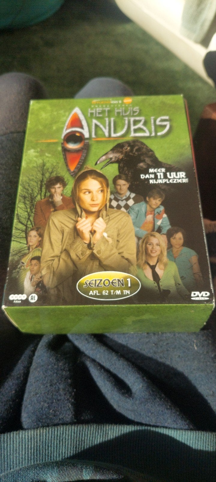 Het Huis Anubis Seizoen 1 DVD Box - Compleet, Cd's en Dvd's, Gebruikt, Seizoen 1, Alle leeftijden, Overige genres