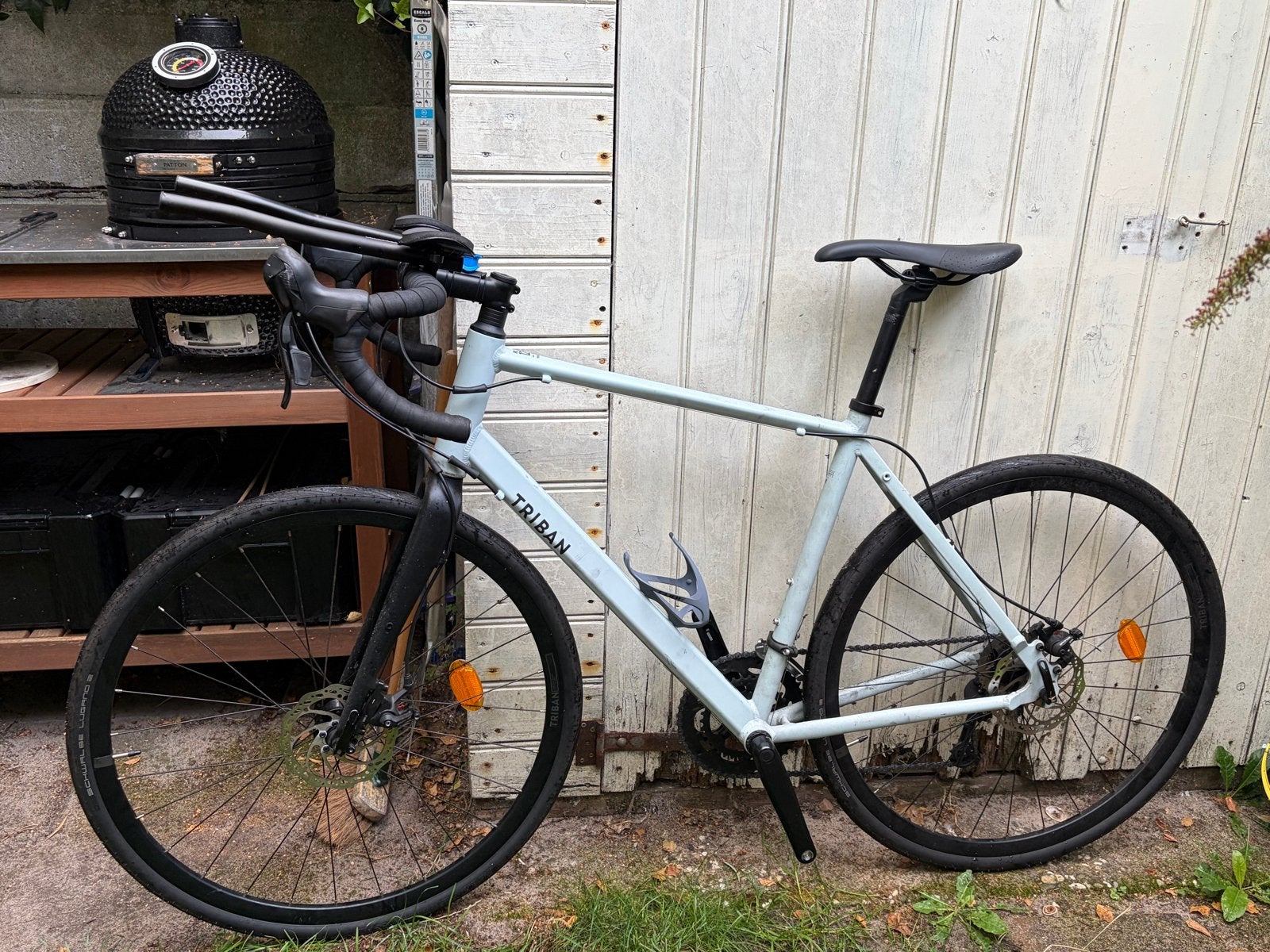 Triban 120 racefiets (L) - perfecte startfiets, Minder dan 10 versnellingen, Aluminium, Zo goed als nieuw, Schijfrem