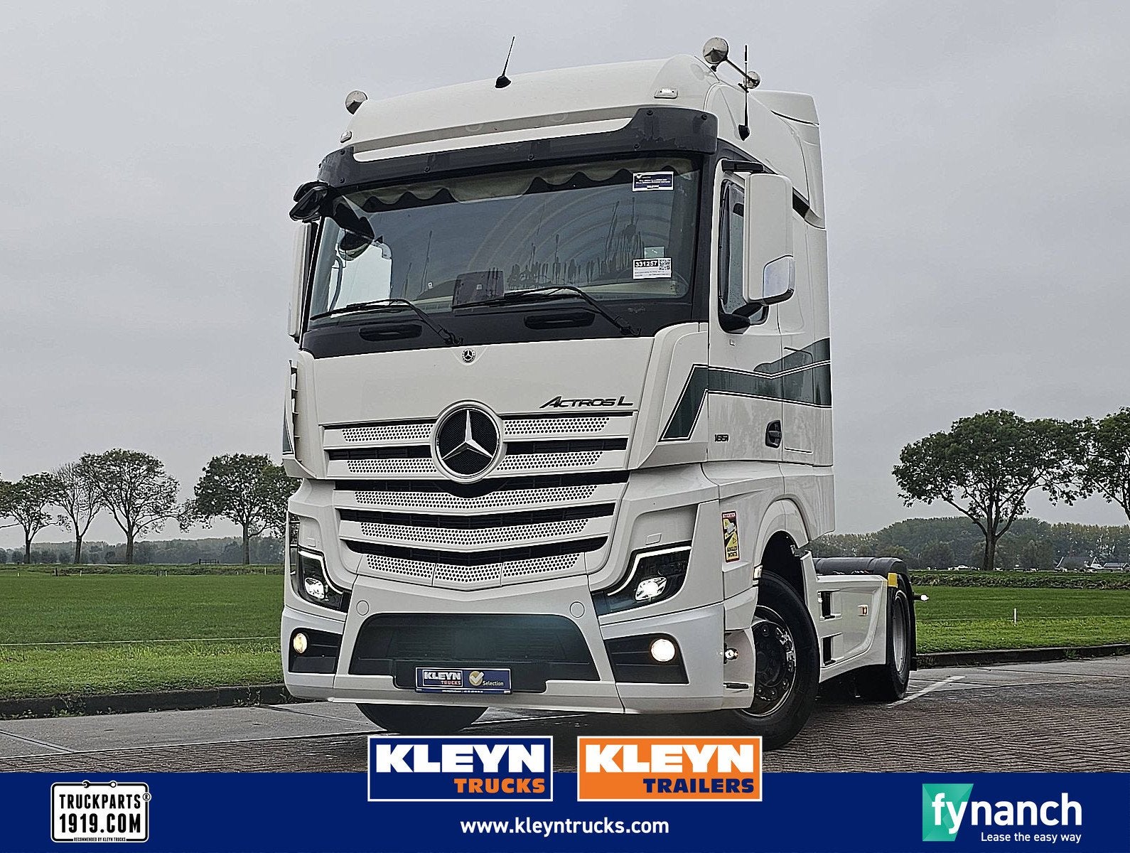 MERCEDES-BENZ ACTROS 1851 LS BIG SPACE,2Xtank,Standklima,oil, Auto's, Automaat, Euro 6, 510 pk, Wit