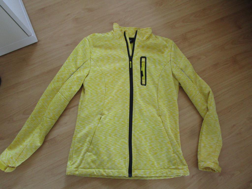 Crivit - zonnig soft shell jasje maat S, Geel, Ophalen of Verzenden, Maat 36 (S), Crivit