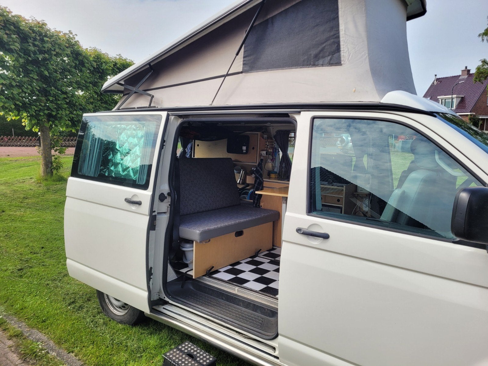 Volkswagen Transporter T5 camper met slaaphefdak 96KW, Automaat, Volkswagen, Diesel, Particulier