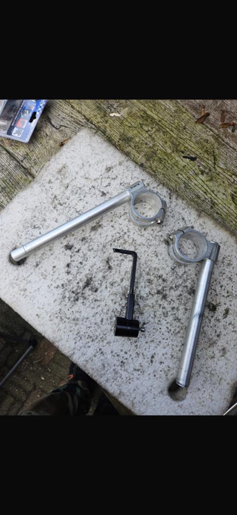 Raceclipons 53 mm voor o.a. Aprilia RSV Mille Gen1, Motoren, Ophalen of Verzenden, Gebruikt