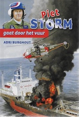 Adri Burghout: Piet Storm gaat door het vuur, Boeken, Ophalen of Verzenden, Gelezen