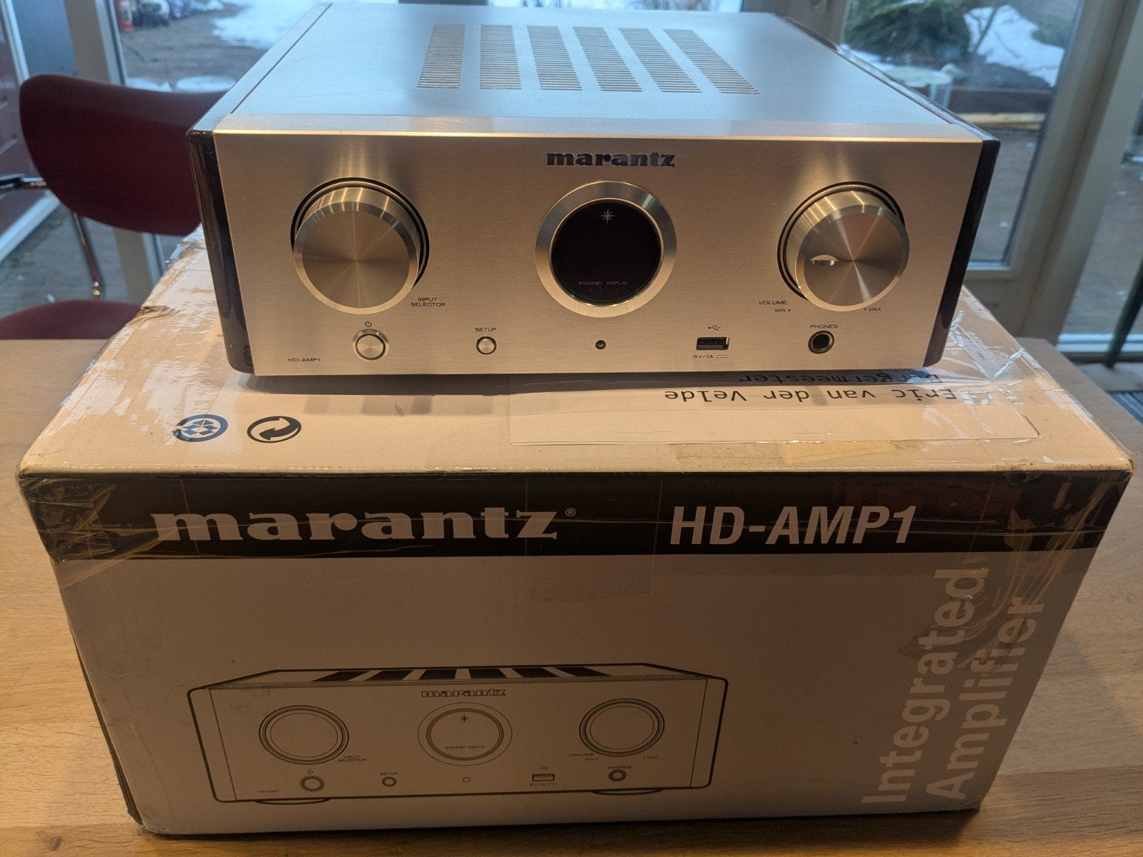 Marantz HD-AMP1 Geïntegreerde Versterker met DAC, Marantz, Ophalen of Verzenden, Zo goed als nieuw, 60 tot 120 watt