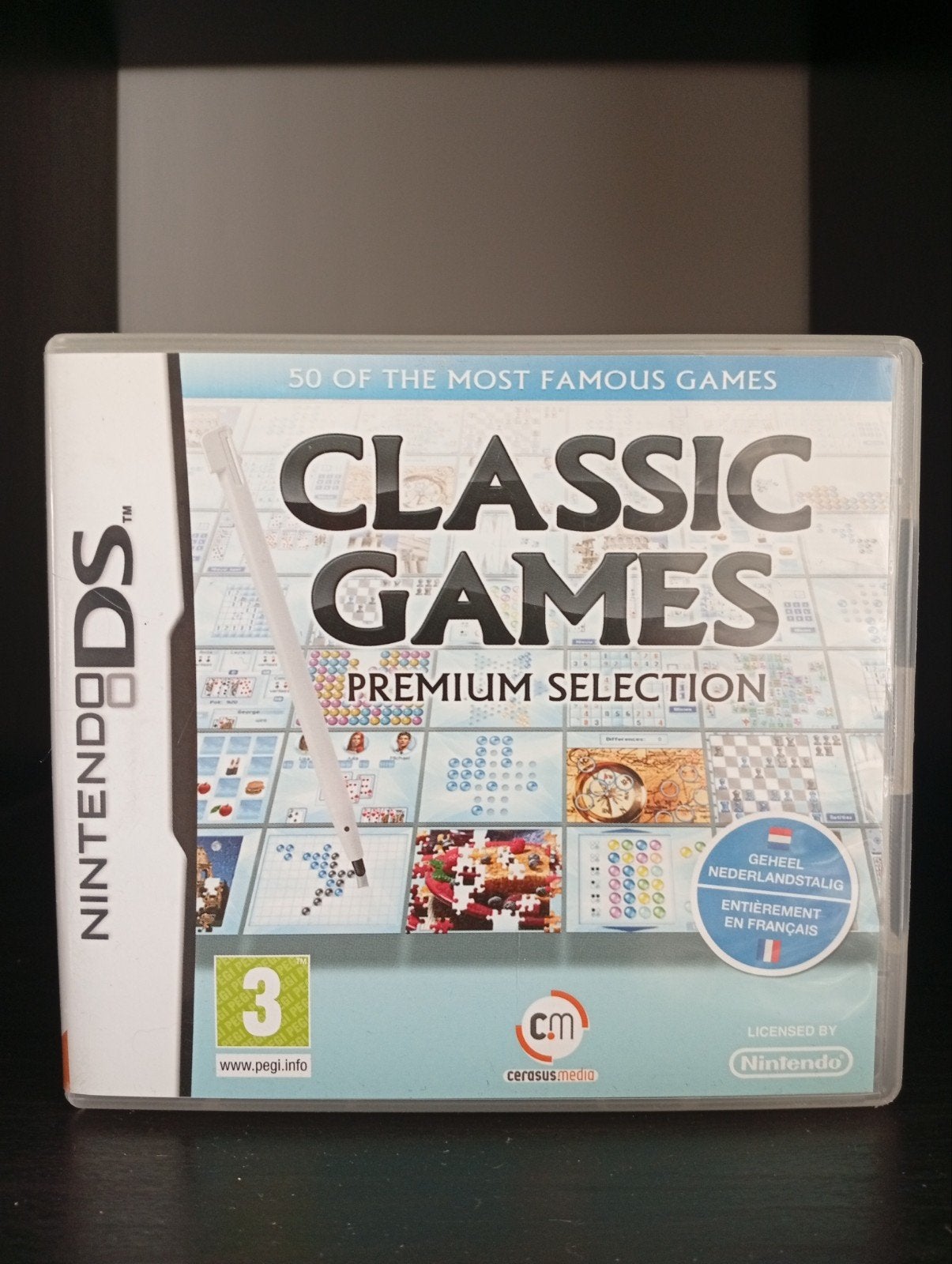 Classic Games Premium Selection Nintendo DS, Spelcomputers en Games, Games | Nintendo DS, Puzzel en Educatief, Gebruikt, 1 speler