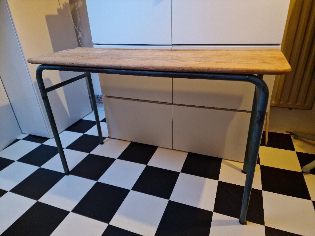 Oude Franse schooltafel, Huis en Inrichting, Bureaus, Gebruikt, Ophalen