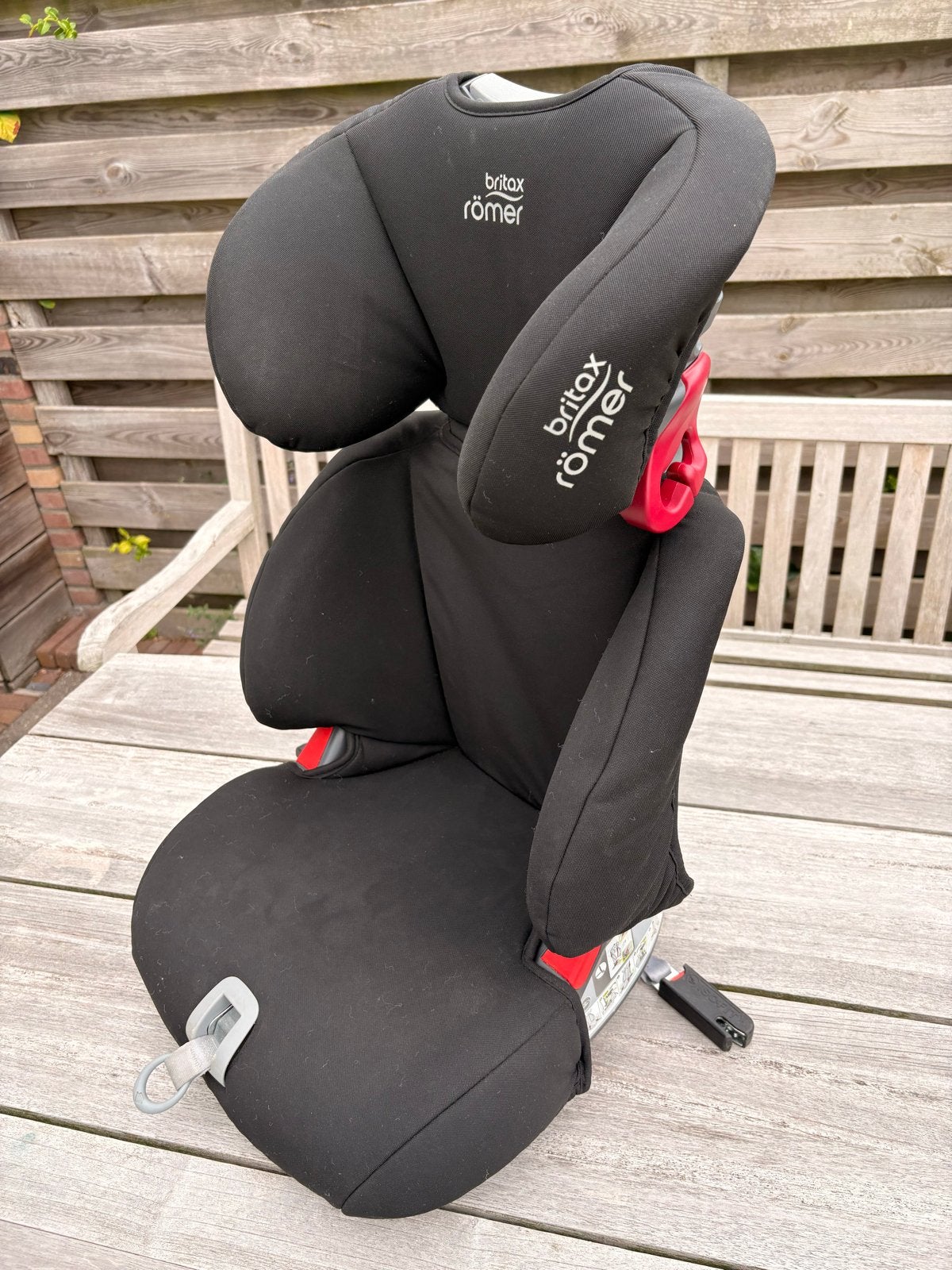 Britax Römer Discovery SL autostoel met isofix 15 tot 36 kg, Romer, Gebruikt, 15 t/m 36 kg, Isofix