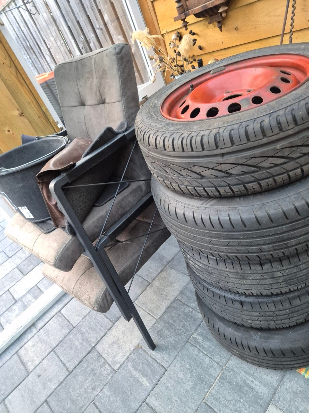 banden met velg, Ophalen, Gebruikt, 16 inch, Banden en Velgen