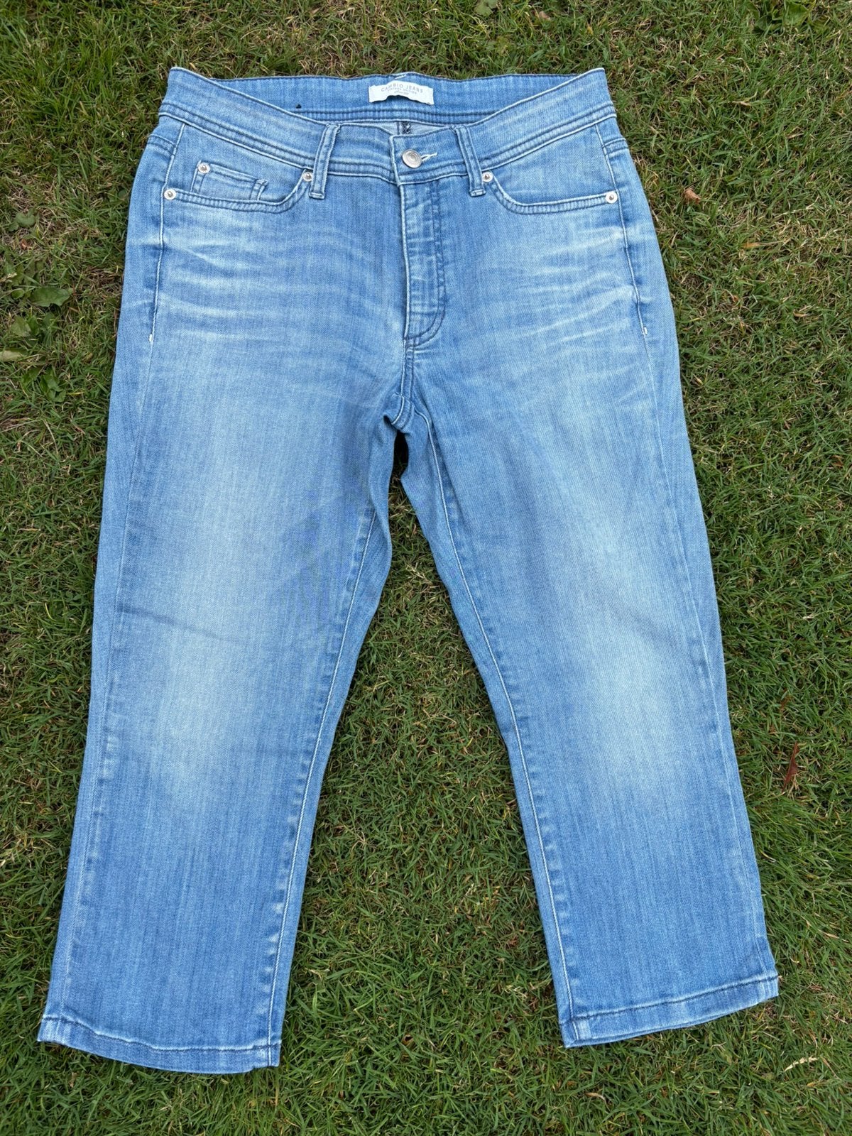 Cambio Capri broek Parla  maat 40 valt kleiner, Verzenden, Zo goed als nieuw, Blauw, W30 - W32 (confectie 38/40)