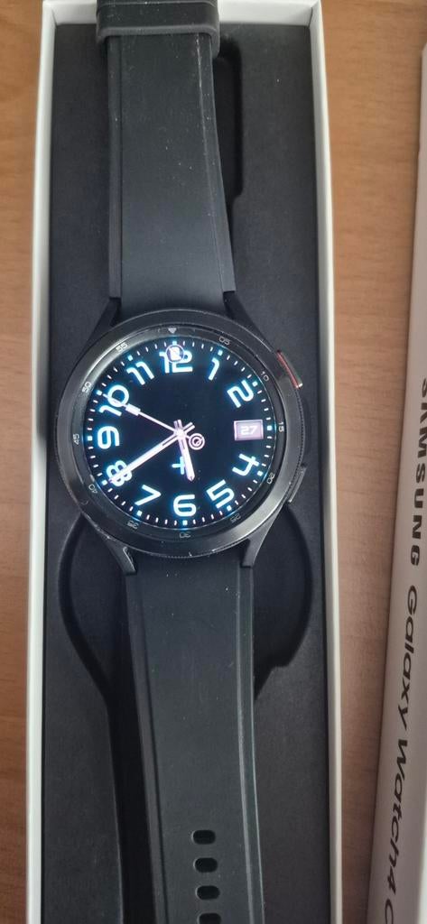 Samsung Galaxy Watch Classic 46MM, Sieraden, Tassen en Uiterlijk, Smartwatches, GPS, Zwart, Ophalen of Verzenden, Zo goed als nieuw