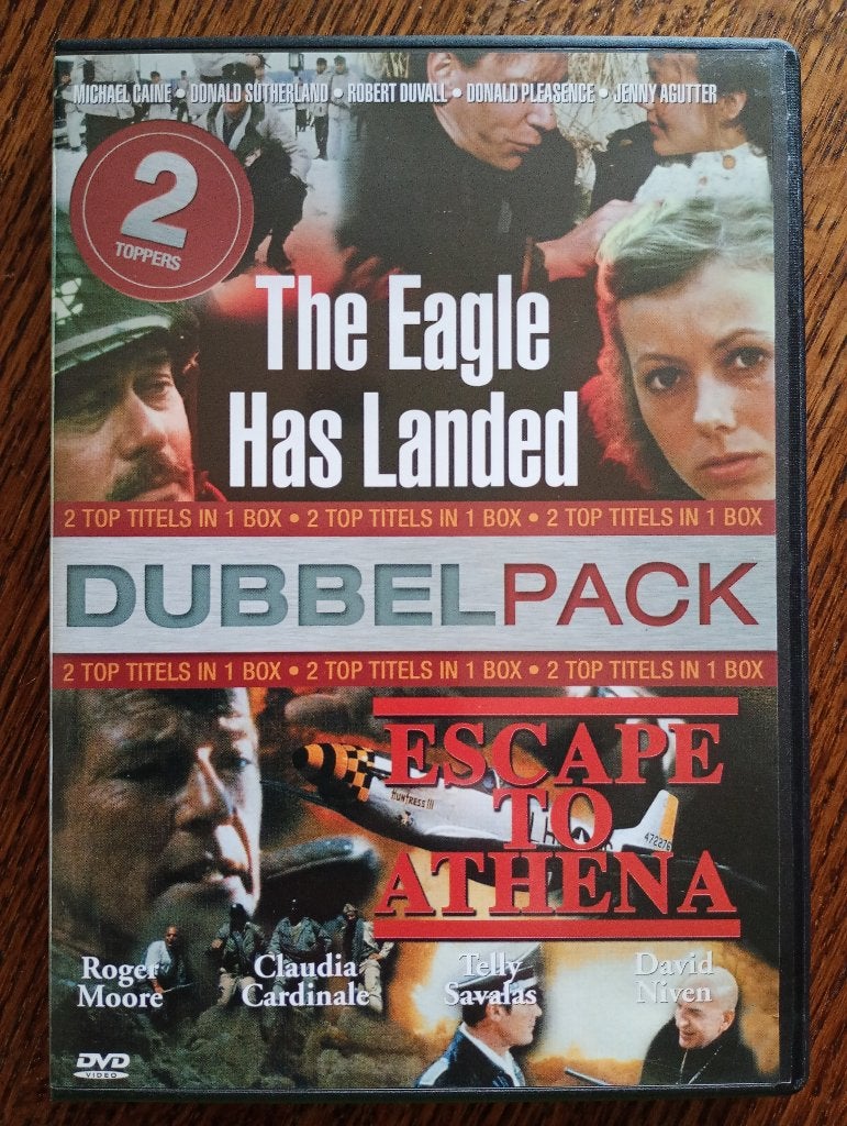 The Eagle Has Landed & Escape to Athena - Dubbelpack DVD, Cd's en Dvd's, 1960 tot 1980, Engels, Speciale editie, Nederlands