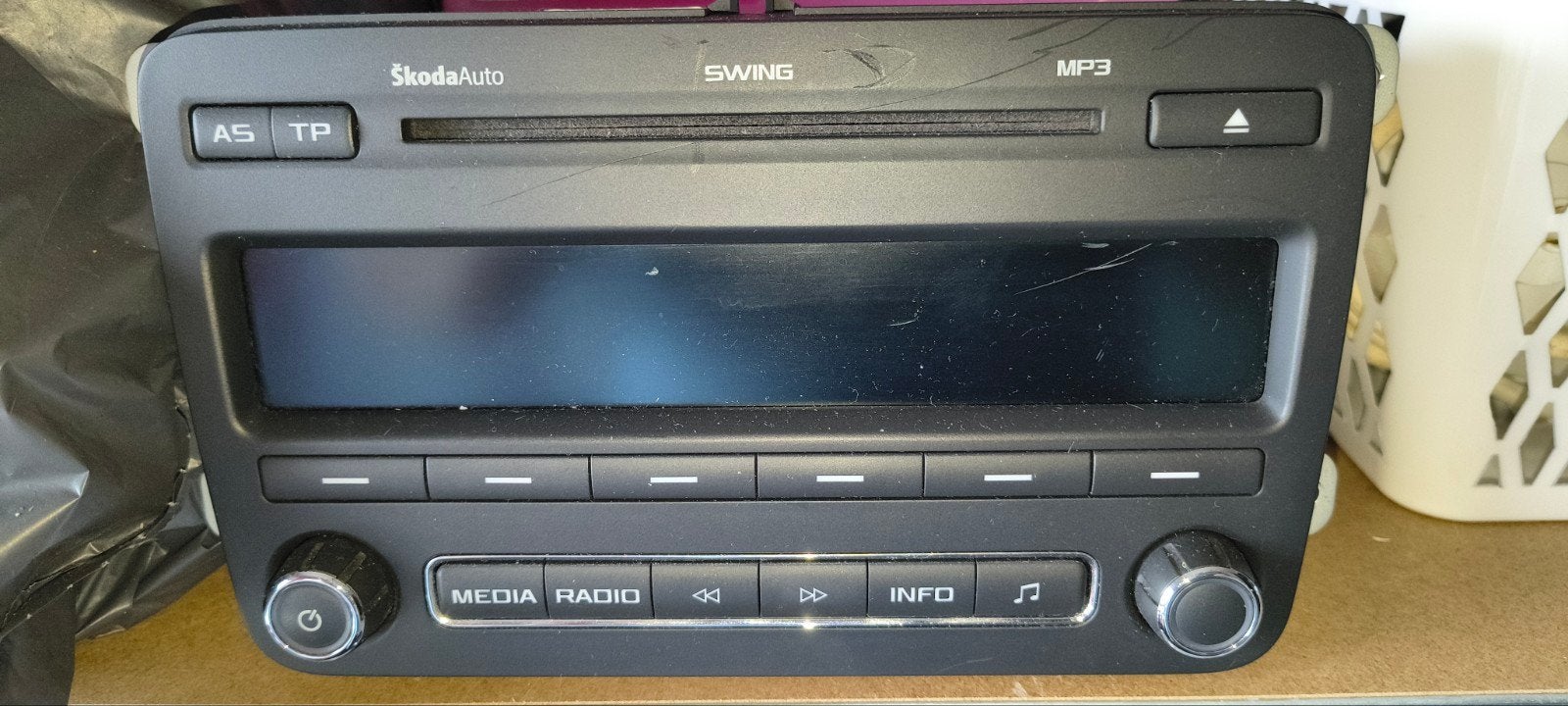 auto radio skoda Fabia, Ophalen of Verzenden, Gebruikt
