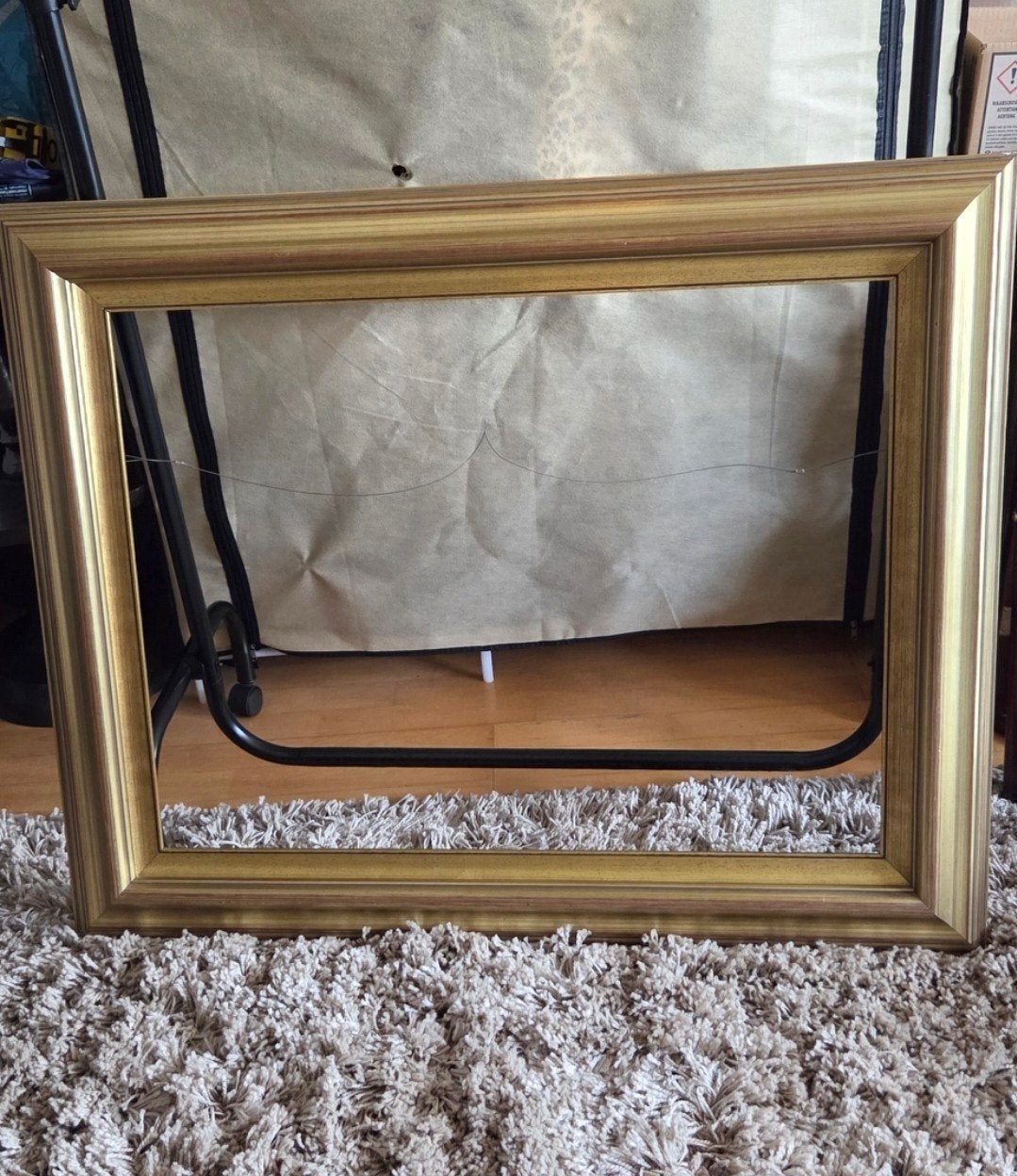 Schilderij lijst van hout., Huis en Inrichting, Woonaccessoires | Lijsten, Ophalen