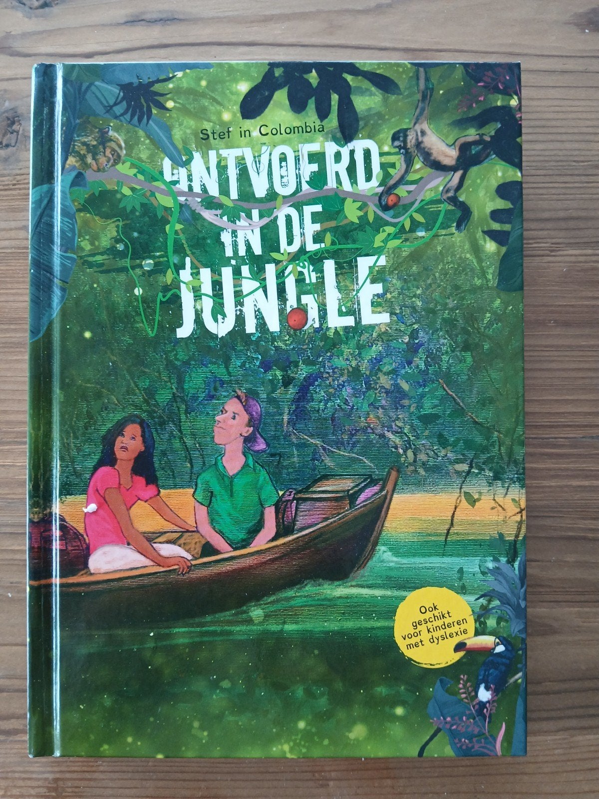 Anneke Houtman - Ontvoerd in de jungle, Anneke Houtman, Fictie algemeen, Ophalen of Verzenden, Zo goed als nieuw