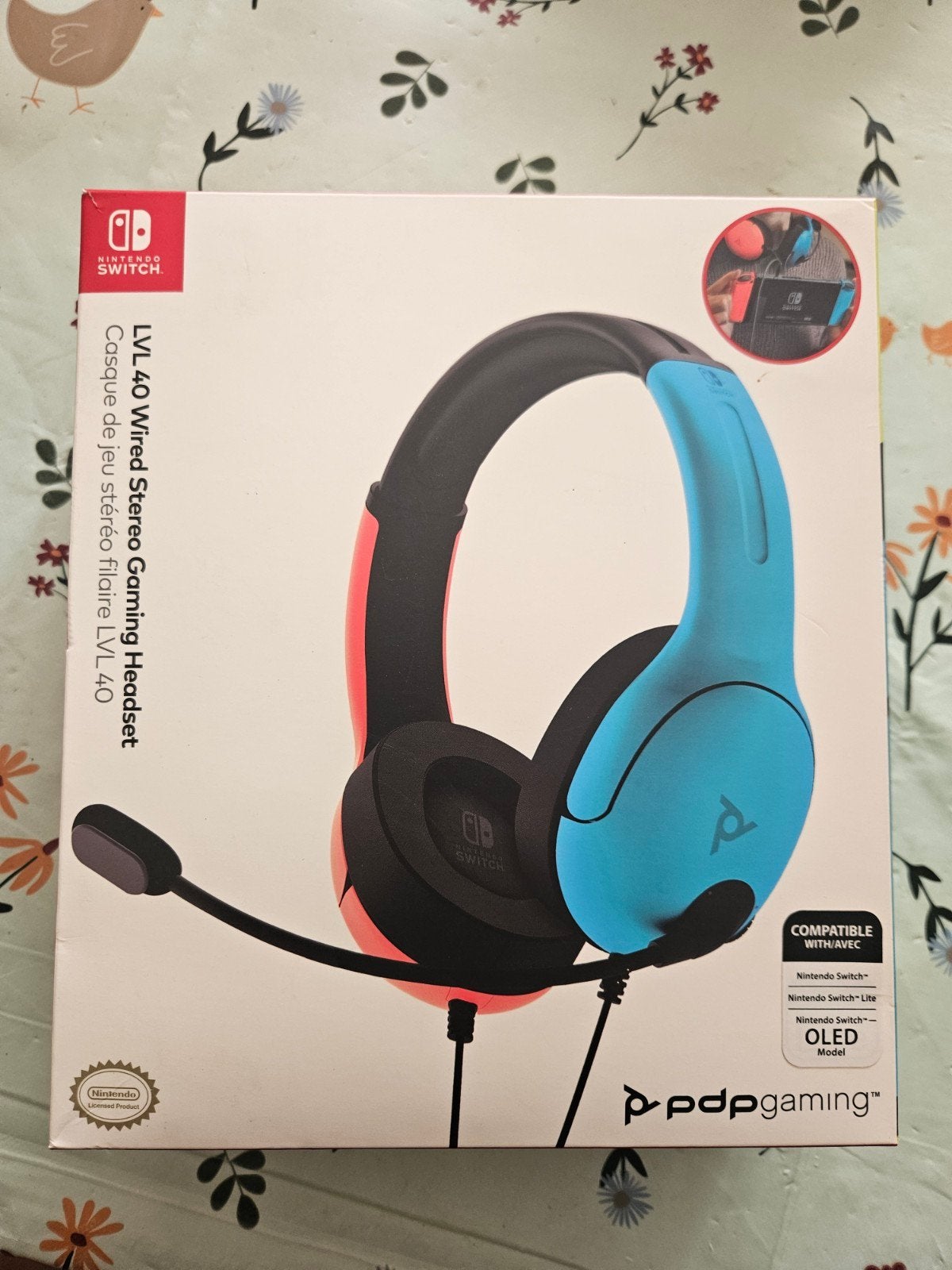 PDP Gaming Bedrade Stereo Gaming Headset Nintendo Switc, Ophalen of Verzenden, Zo goed als nieuw, PDP Gaming, X