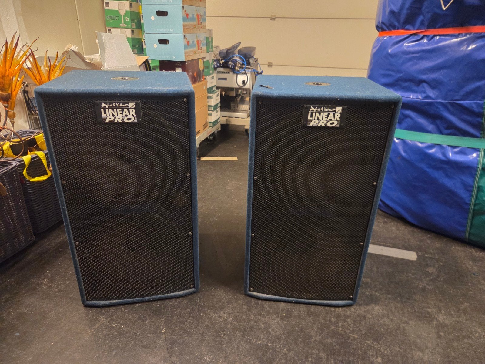 Hughes & Kettner Linear Pro LP 30 Speakers (2 stuks), Audio, Tv en Foto, Gebruikt, Overige typen, Onbekend, Ophalen of Verzenden