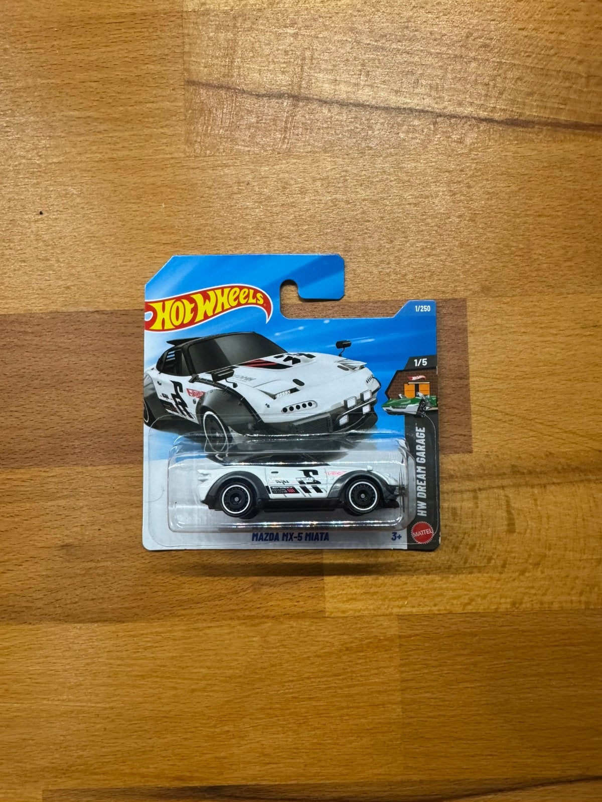 Hotwheels Mazda MX-5, Ophalen of Verzenden, Zo goed als nieuw, Auto, Overige merken