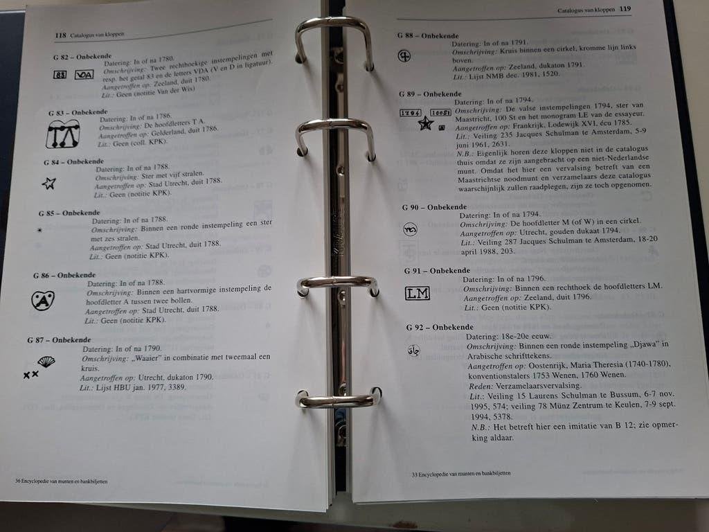 3 mappen: Groot overzicht van munten en papiergeld compleet, Ophalen of Verzenden, Boek of Naslagwerk