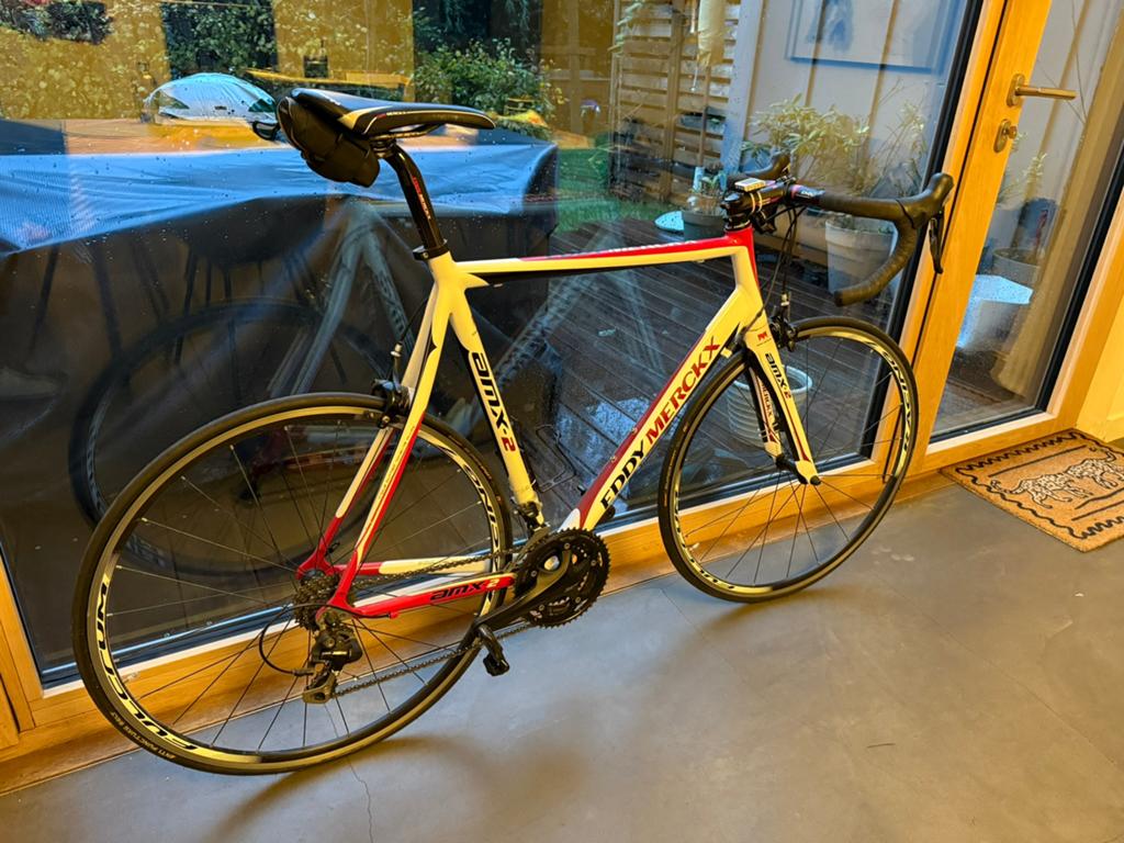 Eddy Merckx AMX-2 racefiets Shimano 105, maat 58, Fietsen en Brommers, Fietsen | Racefietsen, 28 inch, Gebruikt, Aluminium, 57 tot 61 cm