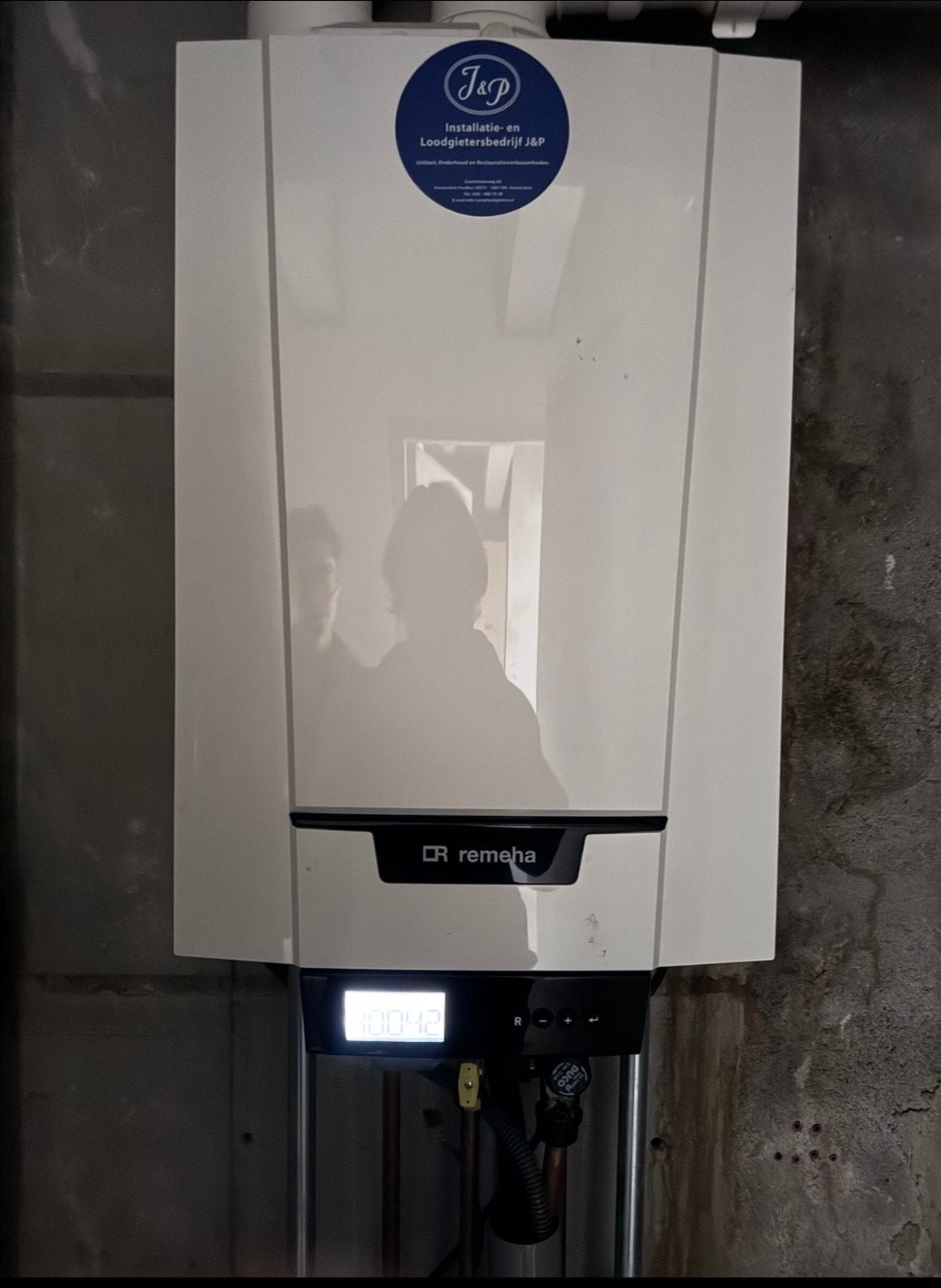 Remeha Tzerra Ace CV-ketel met alle aansluitingen en drukvat, Ophalen, Gebruikt, Hoog rendement (Hr), Cv-ketel of Combi-ketel