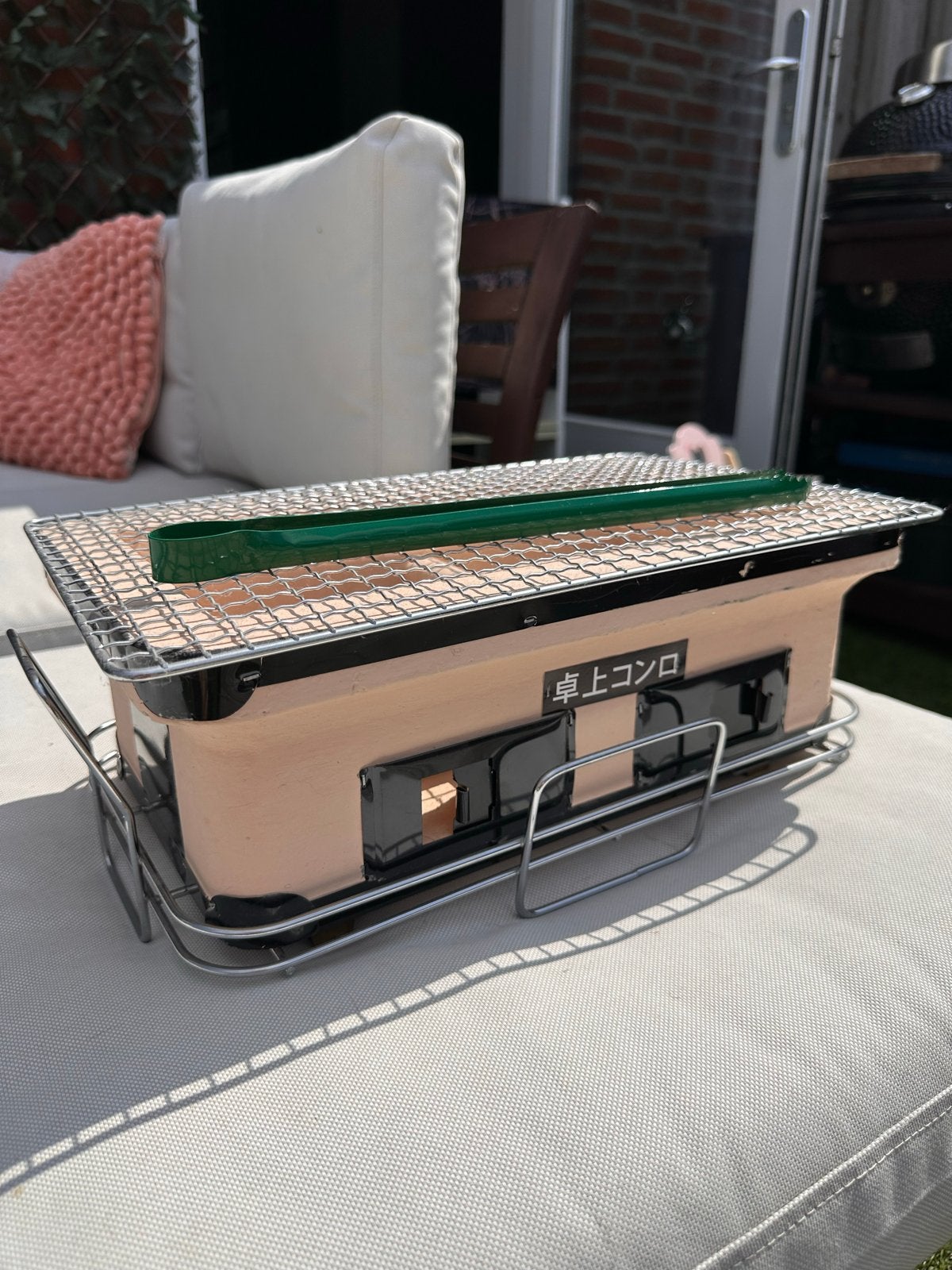 Japanse Shichirin BBQ Grill - nog nooit gebruikt, Ophalen, Zo goed als nieuw
