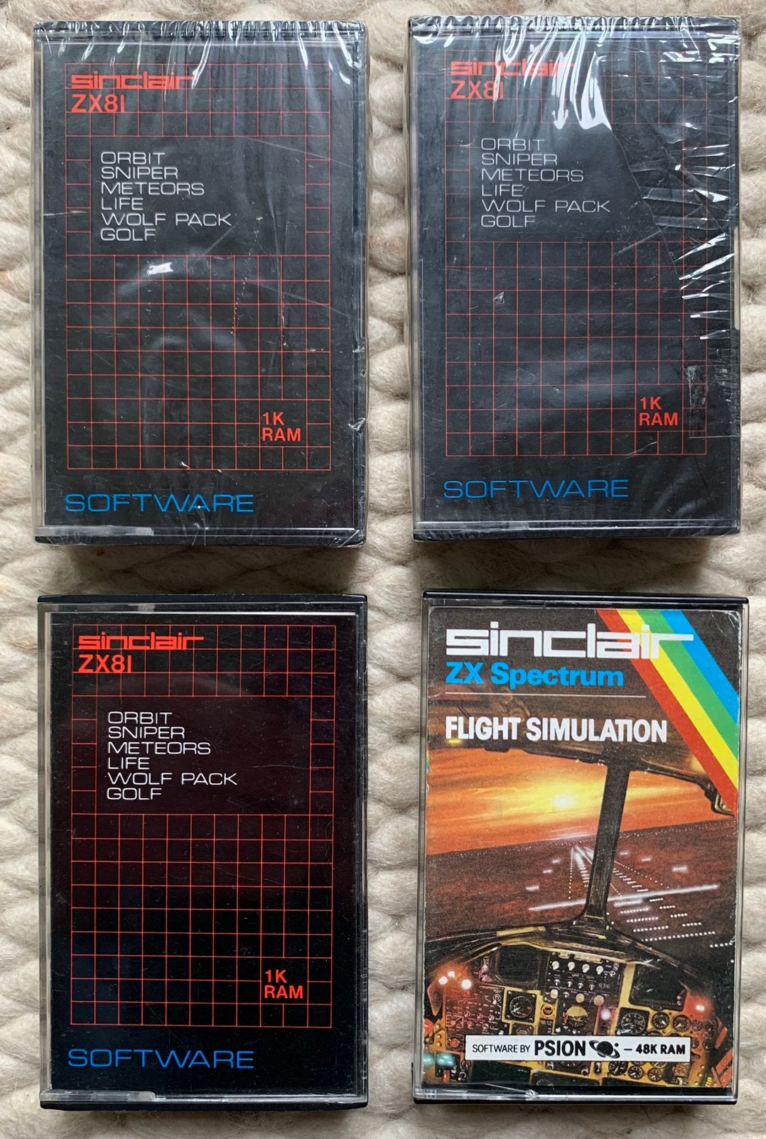 Sinclair ZX81 games 1 ZX Spectrum software cassettebandjes, Computers en Software, Ophalen of Verzenden, Sinclair, Nvt, Nvt