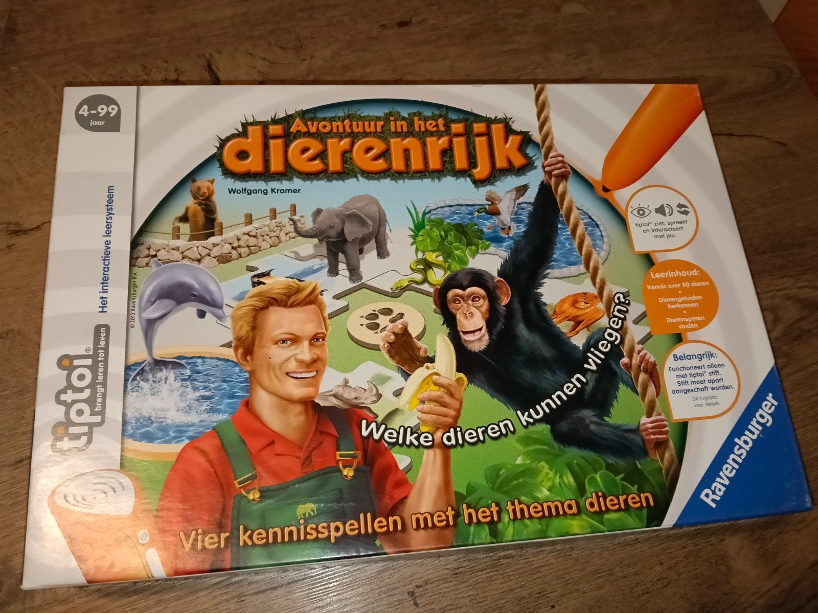 Tiptoi Avontuur in het Dierenrijk - Ravensburger, Een of twee spelers, Ophalen of Verzenden, Ravensburger