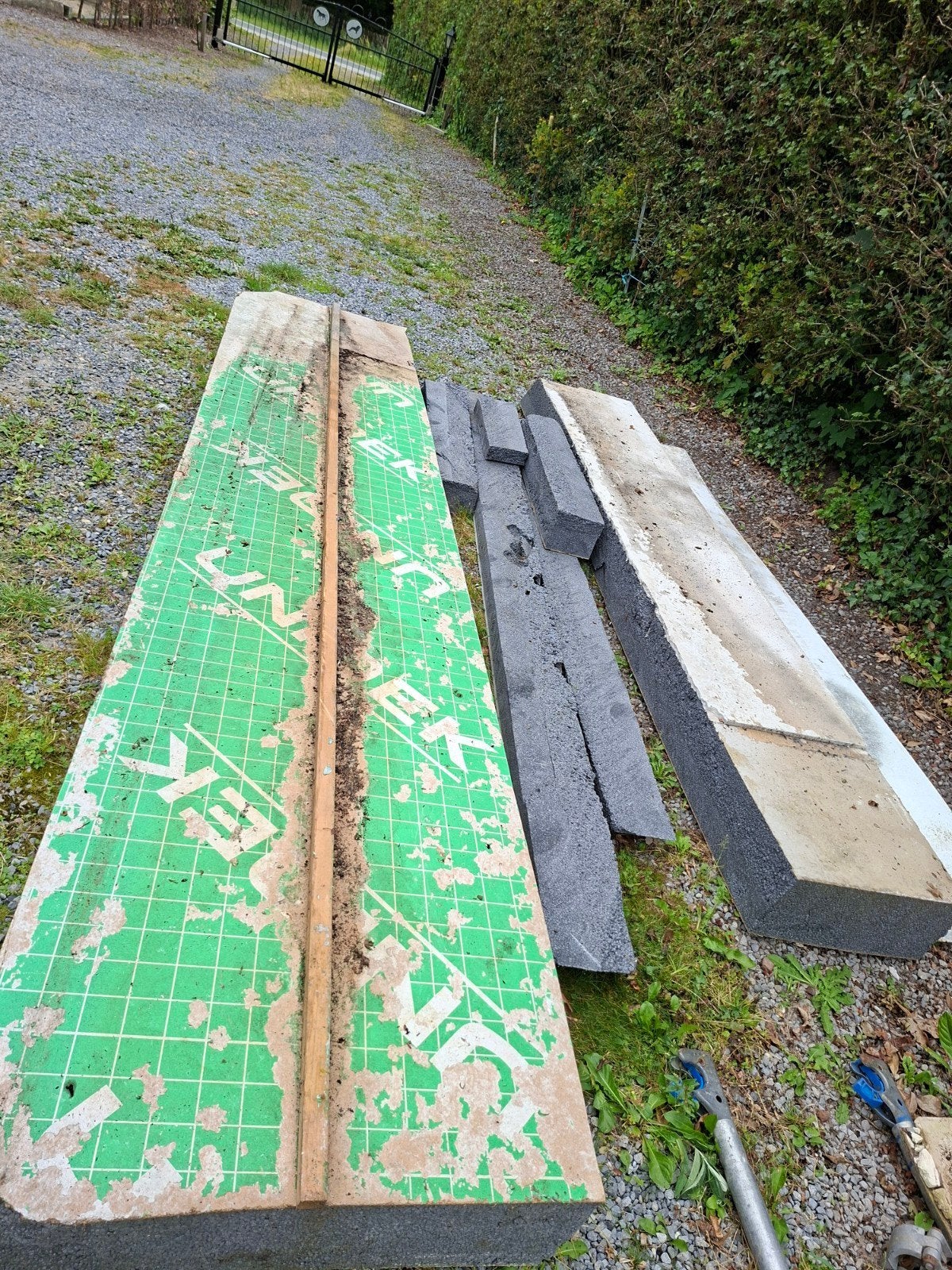Isolatieplaten, Doe-het-zelf en Verbouw, Isolatie en Afdichting, Gebruikt, 12 cm of meer, 5 tot 10 m², Piepschuim (Tempex)