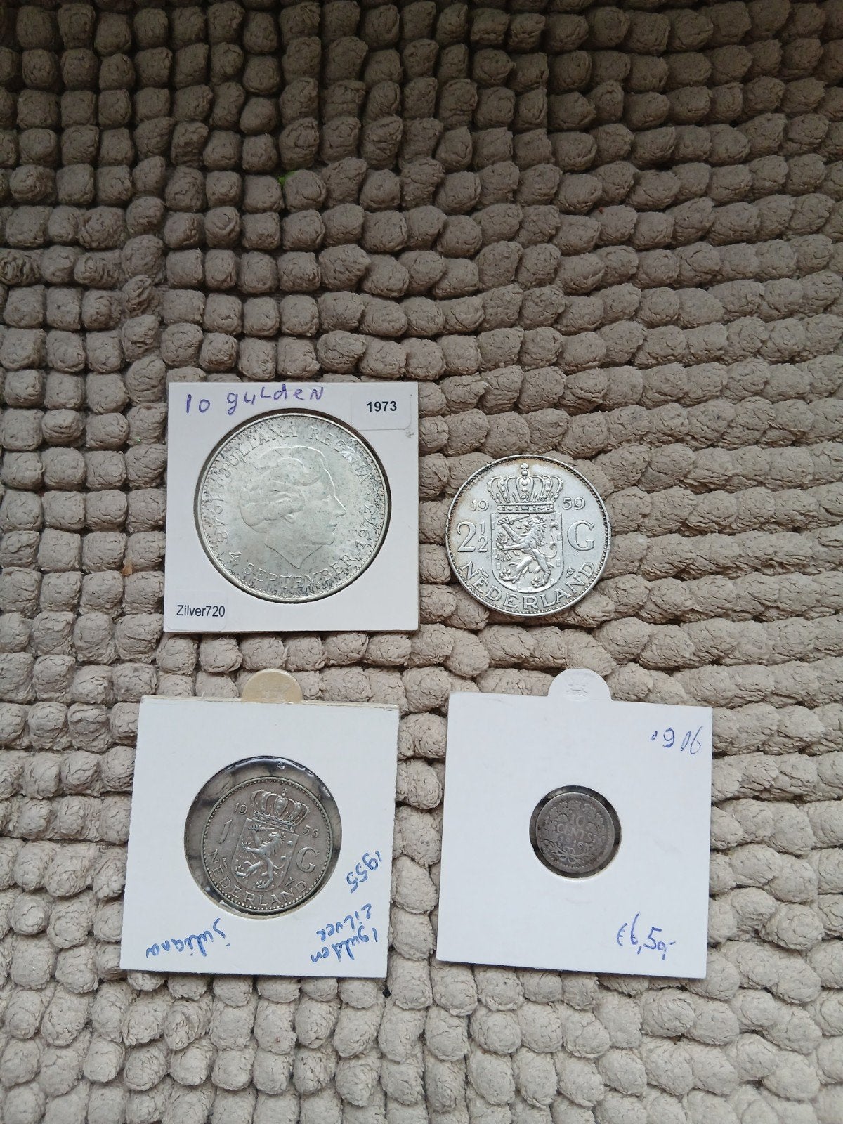 zilveren munten, Ophalen of Verzenden, Nederland, Munten