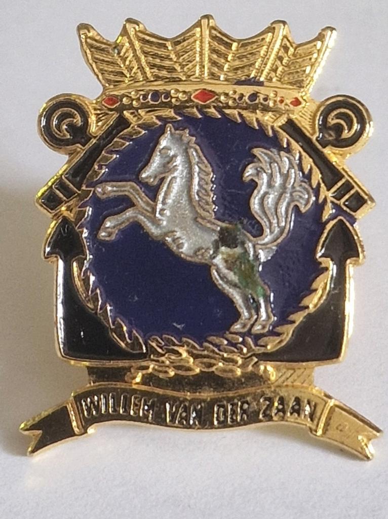 Scheepspeld Willem van der zaan, Ophalen of Verzenden, Landmacht, Nederland, Boek of Tijdschrift