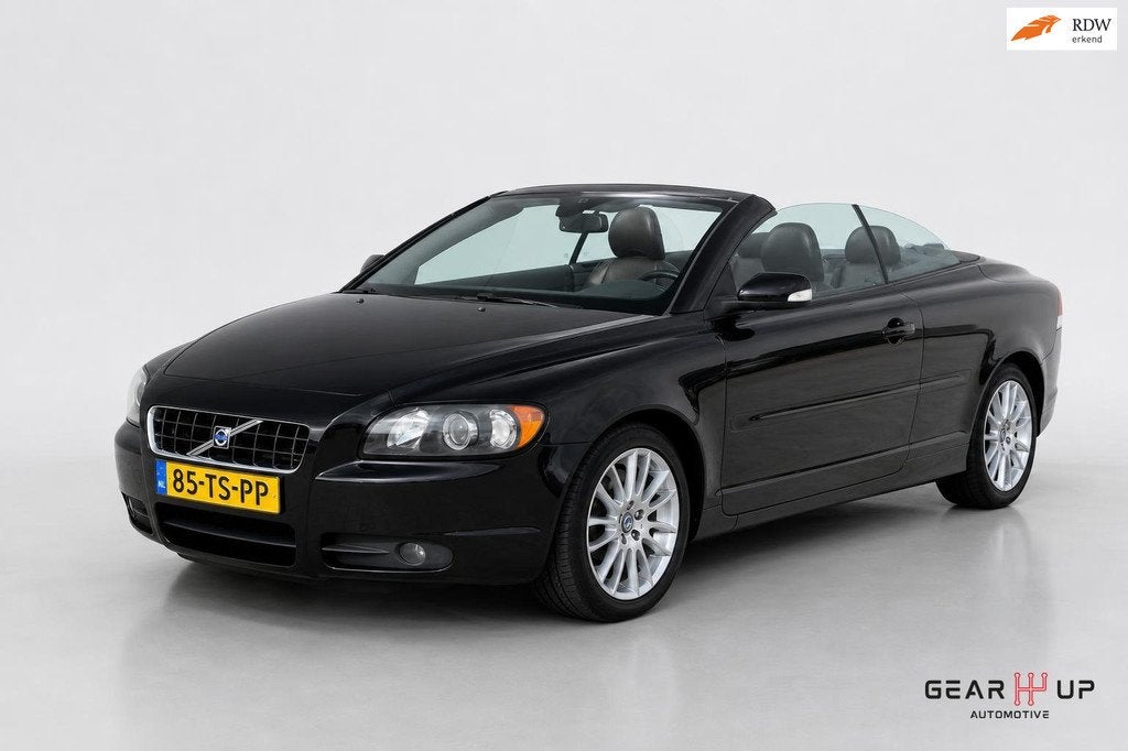 Volvo C70 Convertible 2.4i Momentum CLIMA|LEER|CRUISE|NAP|, Voorwielaandrijving, C70, Gebruikt, Cabriolet