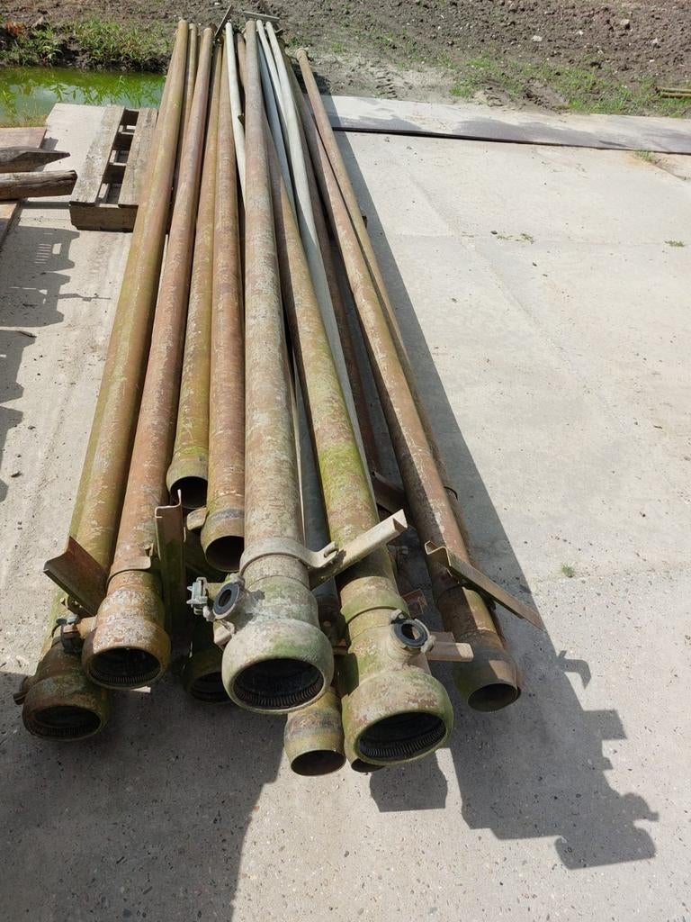 Aluminium beregeningsbuizen - 55 stuks in twee maten, Ophalen