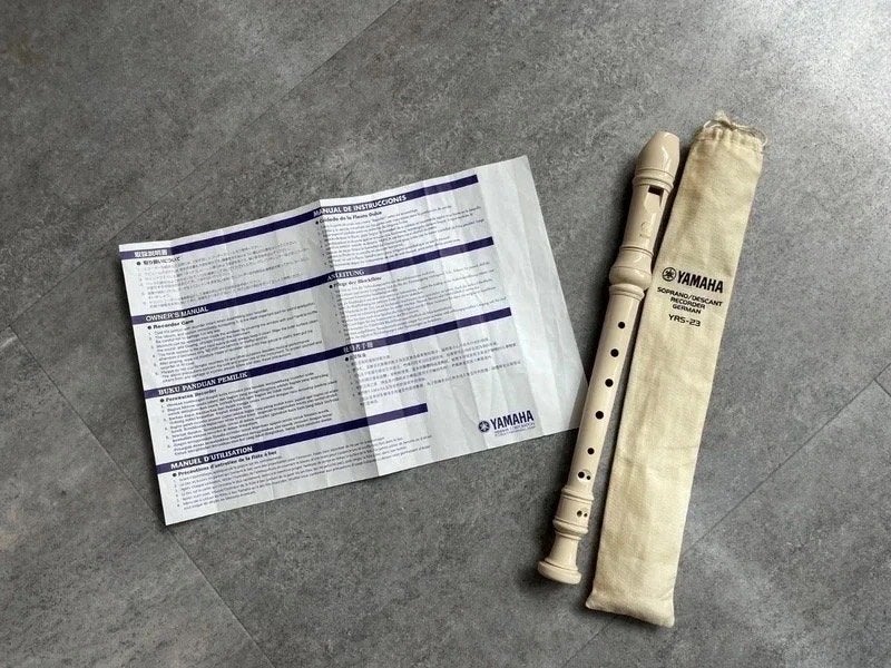 Yamaha YRS23 blokfluit, Muziek en Instrumenten, Ophalen of Verzenden, Zo goed als nieuw, Overige typen, Kunststof