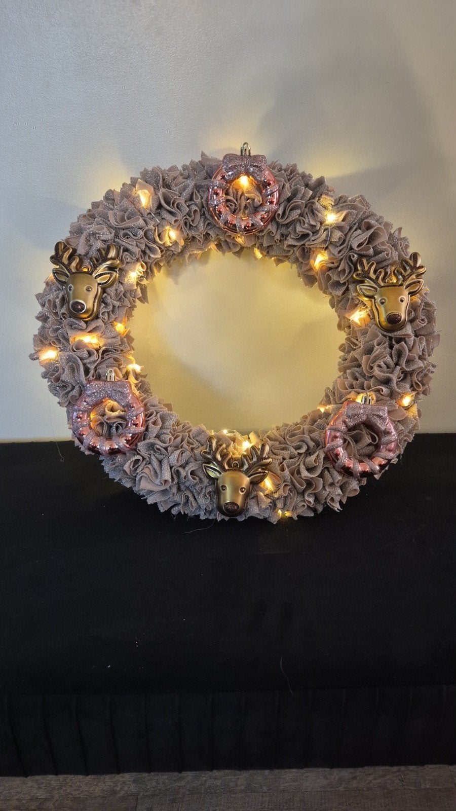 Kerstkrans, Huis en Inrichting, Textiel, Krans, Nieuw, Ophalen